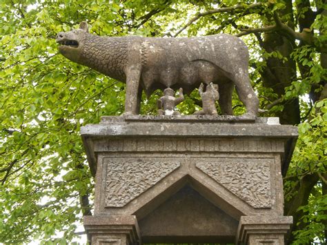 Off the Beaten Track in Somerset: Romulus and Remus Statue, Pen Hill