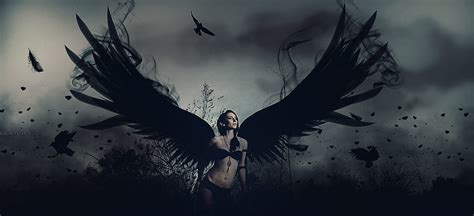 Fallen Angel, Beautiful Dark Angel HD wallpaper | Pxfuel