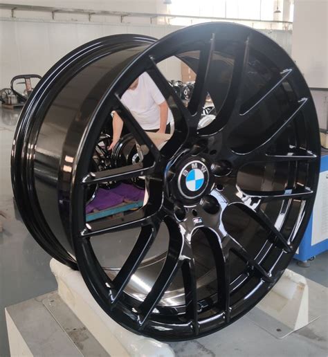 Sleek Black BMW Rims