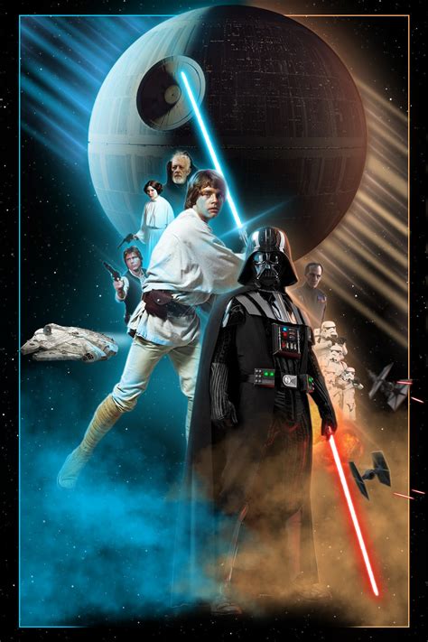 ArtStation - Star Wars : A New Hope Poster Redesign