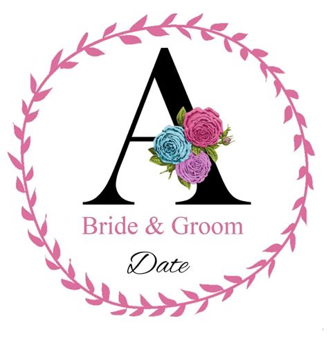 Free Custom Wedding Monogram