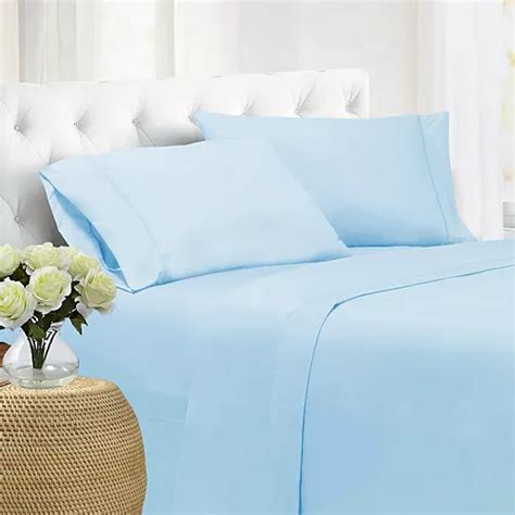 Solid Microfiber Sheet Set