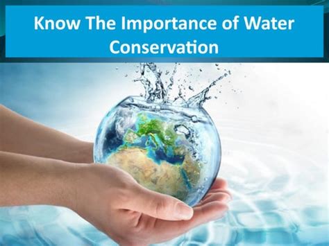 Know The Importance of Water Conservation by Amanda Jones - Issuu