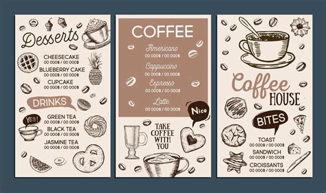 Coffee Shop Menu Template