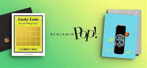 BenjaminPop! - Scratch-off Greeting Card & Game Designs on Behance