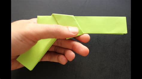 How To Make A Paper Gun Origami : How To Make Paper Guns Step By Step ...