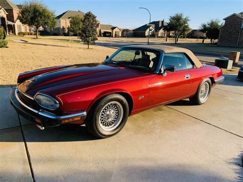 1993 Jaguar XJS Convertible - Red British Cat - CabrioNation - Magazine ...