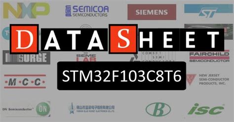 STM32F103C8T6 Datasheet: характеристики, распиновка и аналоги