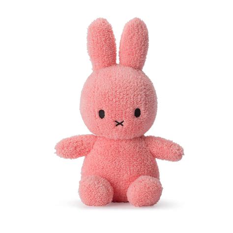 Miffy Sitting Terry 23cm Plush - Pink | The Kids Room