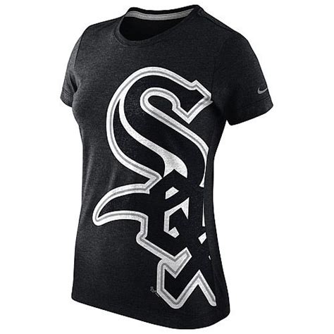 Chicago White Sox Women's Tri-Blend Big Logo T-Shirt by Nike - MLB.com Shop | Nike women, Womens ...