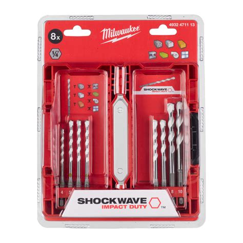 Milwaukee Multi Material Drill Bit Set | Toolstation