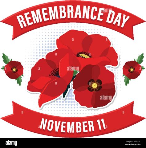 Remembrance Day Logo Design illustration Stock Vector Image & Art - Alamy