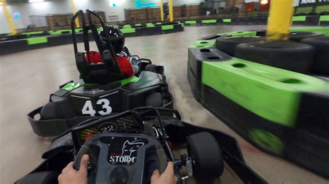 Speed Raceway Adult Go Kart League Position Race Pt.1 - YouTube