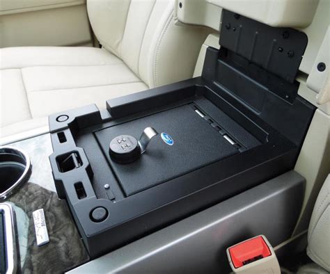 Truck Console Vault Safe To Hold Guns or Other Things