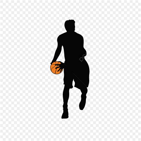 Silhuetas Dos Jogadores De Basquete PNG , Clipart De Basquete, Esportes Atléticos, Criativo ...