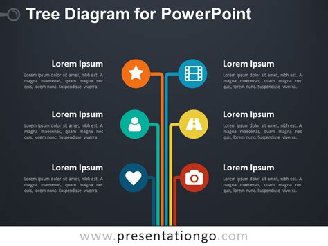 Tree Diagram for PowerPoint - PresentationGO.com