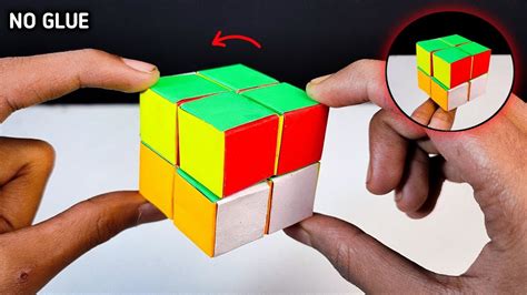 How To Make Rubik's Cube ( Paper ) - YouTube