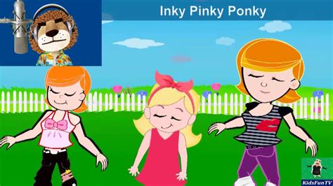 Inky Pinky Ponky, Father Had A Donkey | Counting Out Nursery Rhymes & Lyrics From UK KidsF - YouTube