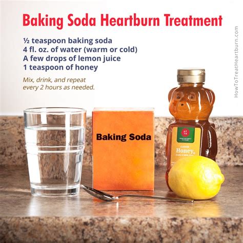 Baking Soda Kills Heartburn - How to Treat Heartburn