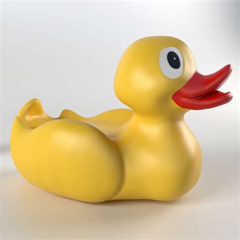 Rubber duck 3D model - Download Free 3D models