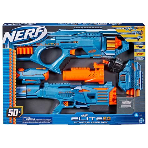 Buy Nerf Elite 2.0 Ultimate Blaster 3-Pack Online at Lowest Price in India. 1453257734