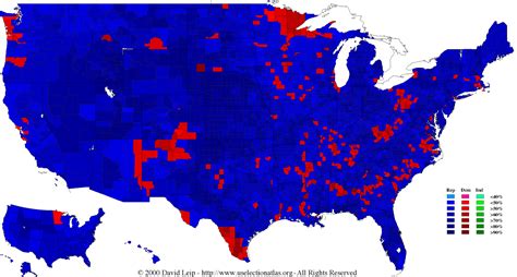 1984 Presidential Election - Election Results by County