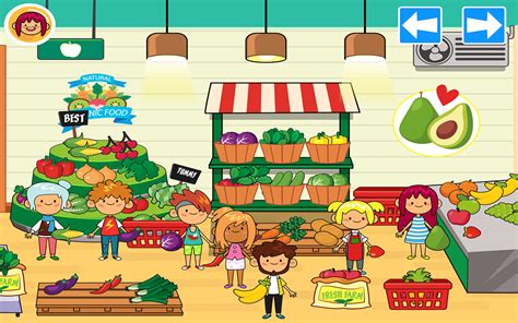 Pretend Grocery Store - Kids Supermarket Learning Games: Amazon.co.uk ...