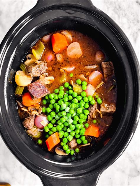 Keto Beef Stew (Slow Cooker or Oven) Recipe - THM S, Keto, Low Carb