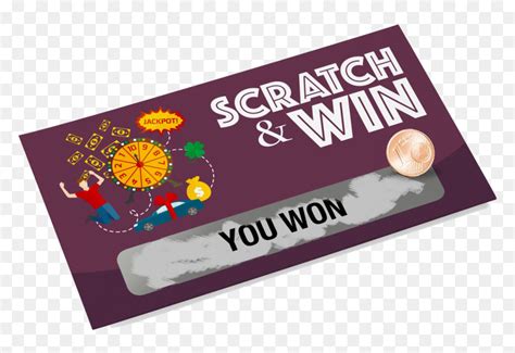 Instant Lottery Online - Scratch And Win Ticket, HD Png Download - vhv