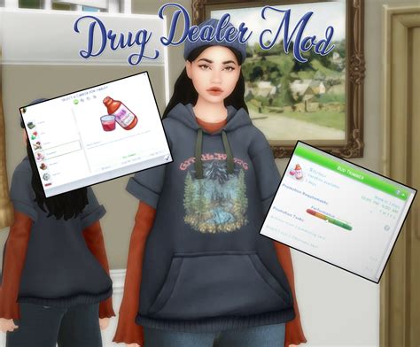 Drug Dealer Mod | JellyPaws on Patreon Sims 4 Body Mods, Sims 4 Mods ...