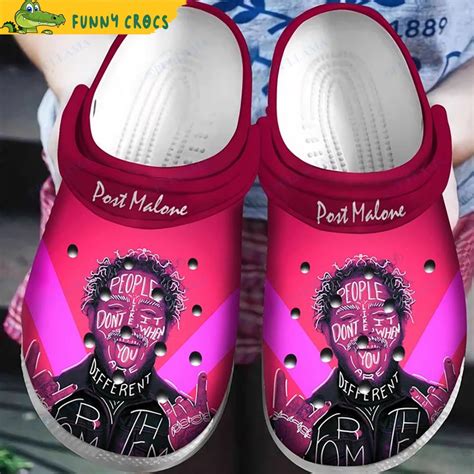 Post Malone Crocs Slippers - Discover Comfort And Style Clog Shoes With Funny Crocs