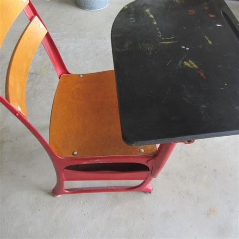 Wood School Chair - Etsy