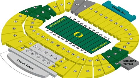 8 Pics Autzen Stadium Seating Map And Review - Alqu Blog