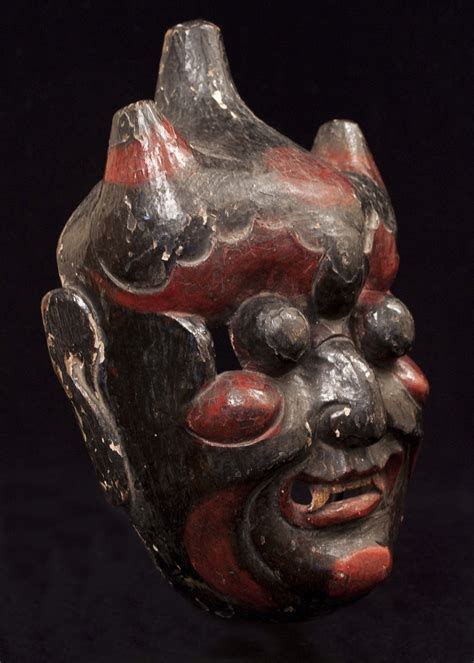 Asian Tribal Art - Shaman mask, China