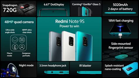 Xiaomi presenta il nuovo Redmi Note 9s