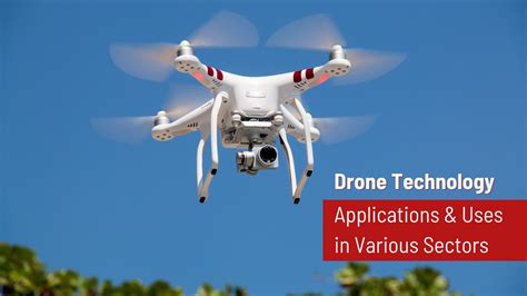 Drone Technology Applications & Uses in Various Sectors - EVOKING MINDS