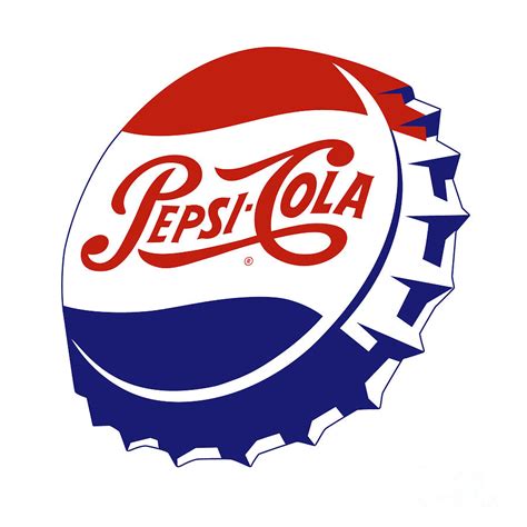 Vintage Pepsi Cola Bottle Caps 06_White bgr Digital Art by Bobbi Freelance | Pixels