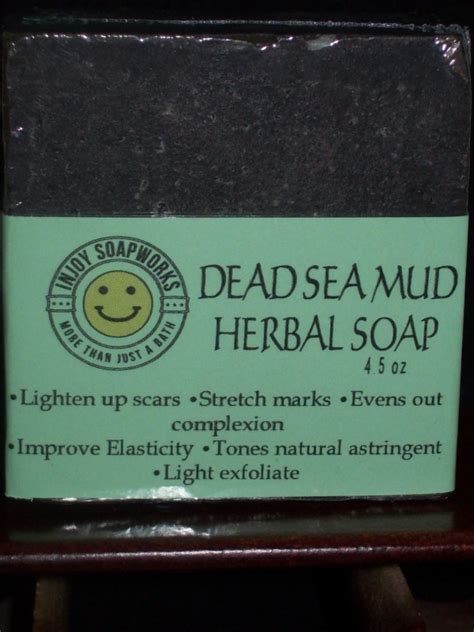 DEAD SEA MUD HERBAL SOAP – Injoy Soapworks