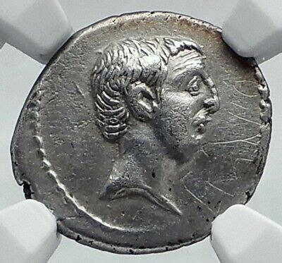 Roman Republic 42BC Praetor Livineius Regulus Praefect Silver Coin NGC i78640 | eBay