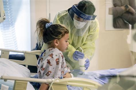 At California hospitals, children are coming in with COVID — not for ...