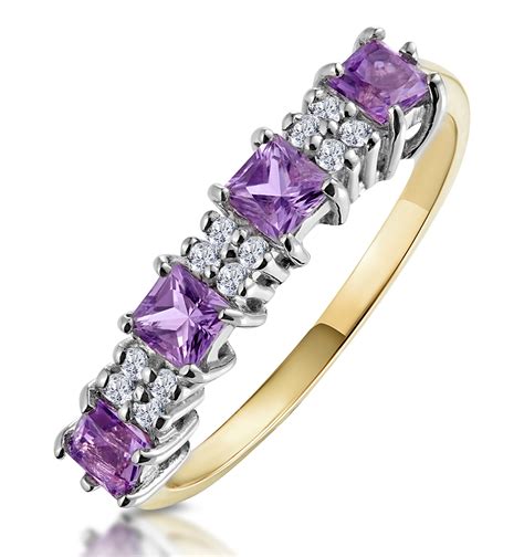 Amethyst Rings | The Diamond Store