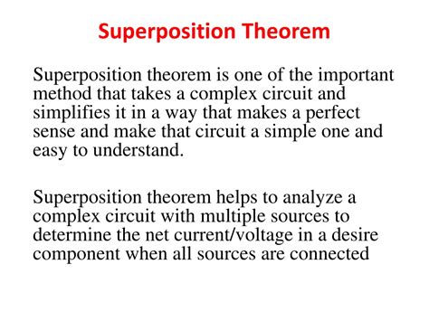 PPT - Superposition Theorem PowerPoint Presentation, free download - ID ...