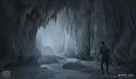 Ilum Ice Caves Art from Star Wars Jedi: Fallen Order #art #artwork # ...