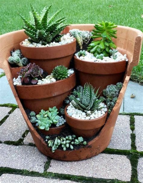 20 Shade Garden Design Ideas | Succulents diy, Succulent planter diy ...