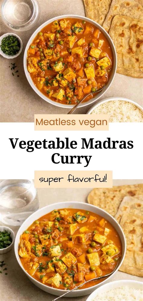 Vegan Vegetable Madras Curry | Recipe | Curry recipes vegetarian, Curry recipes, Vegetable curry ...