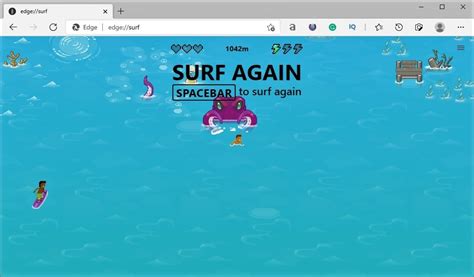 Microsoft Edge Surf Game Cheats & Easter Eggs (New) - Recommend Central