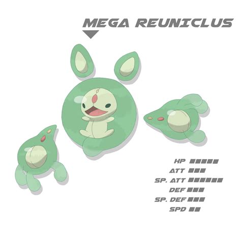 Mega Reuniclus by kirakinn on DeviantArt