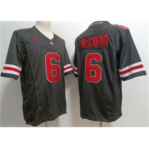 Men's Ohio State Buckeyes #6 Kyle McCord Black 2023 F.U.S.E. Limited Stitched Jersey,cheap ...