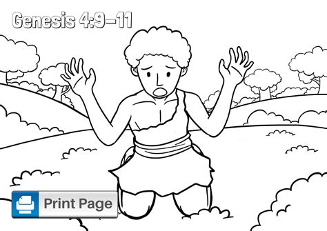 Free Cain and Abel Coloring Pages for Kids (Printable PDFs) – ConnectUS