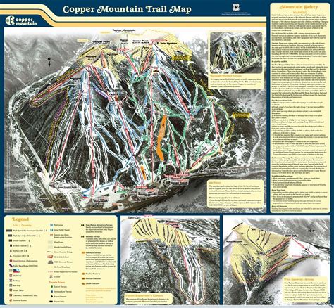 Copper Mountain Trail Map | Copper mountain, Ski trails, Breckenridge ski resort